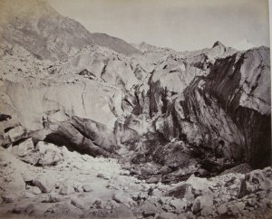 Ice Cave in the Glacier - Source of the Ganges