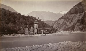Hindoo Temples on the Ganges at Derali