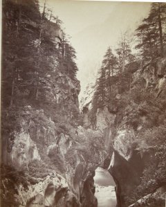 Rocky Channel of the Ganges at Bhairamghati